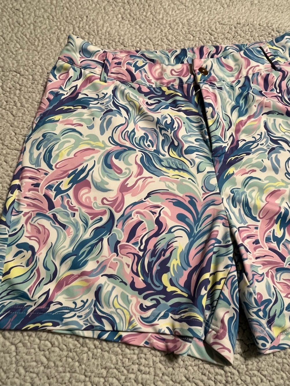 Simply Southern Classic Preppy Pattern Shorts - Picture 3 of 9